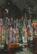 Still Life with Bottles Floris Verster